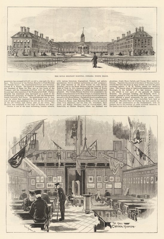 Royal Military Hospital i Chelsea av William Douglas Almond
