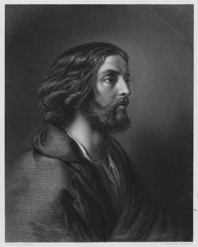 The Disciple, fra bildet i Vernon Gallery (gravering) av William Etty