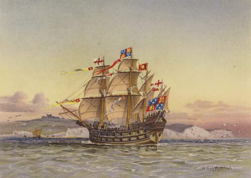 Den store Harry av 1488 av William Frederick Mitchell