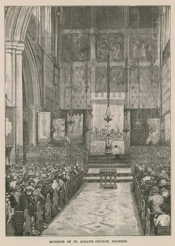 Interiør av St Alban
