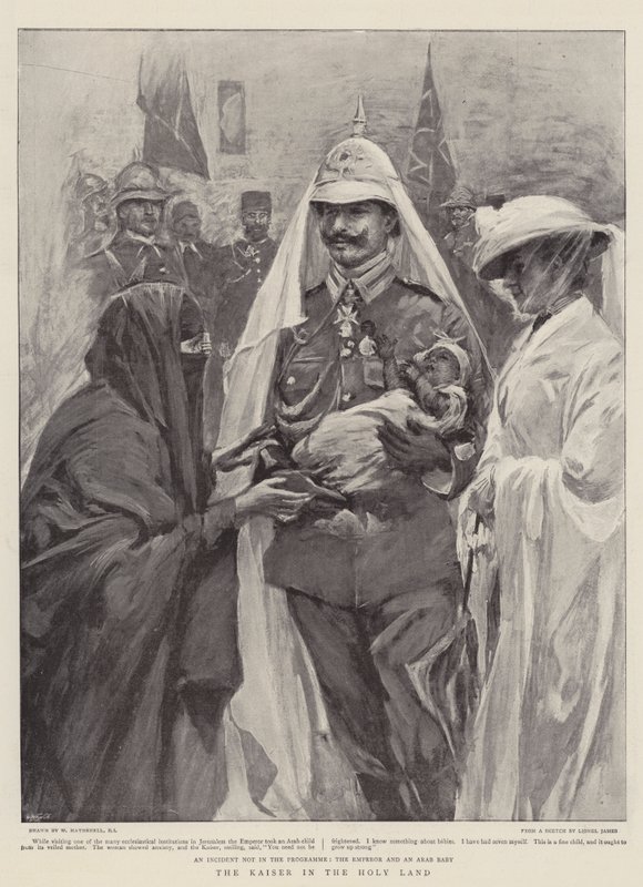 Kaiser i det hellige land av William Hatherell