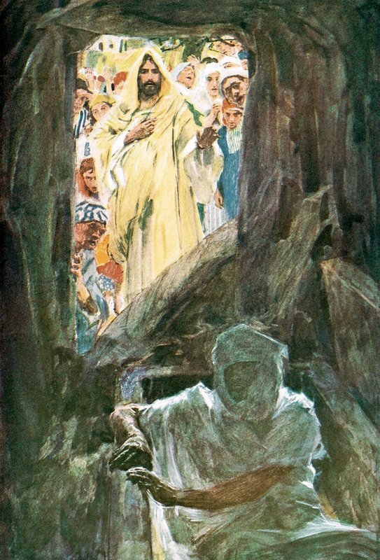 Oppreisningen av Lasarus av William Hatherell