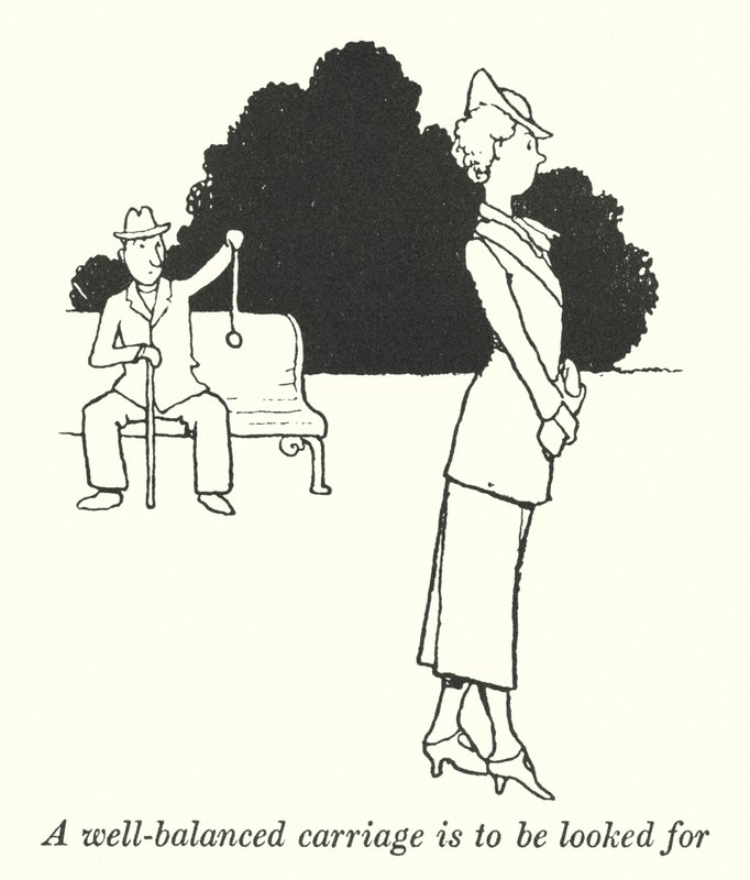 En velbalansert vogn er å se etter (litho) av William Heath Robinson