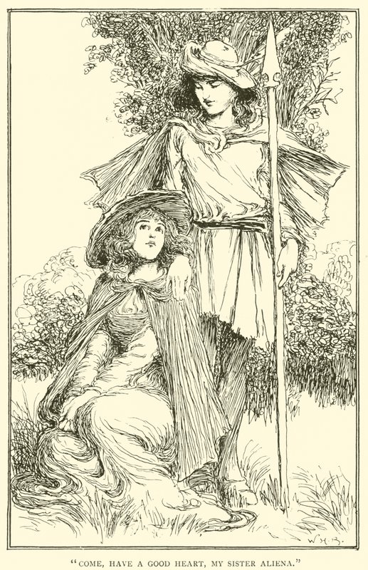 Kom, ha et godt hjerte, min søster Aliens av William Heath Robinson