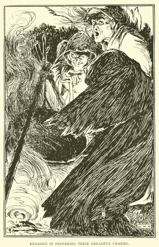 Engasjert i å forberede deres fryktelige sjarm av William Heath Robinson