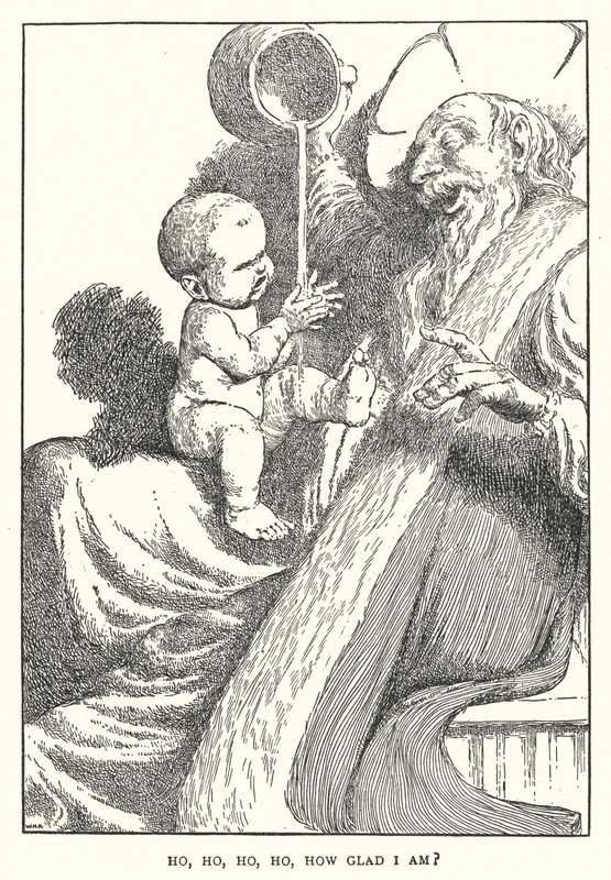 Ho, ho, ho, ho, hvor glad jeg er? (medlemmer) av William Heath Robinson