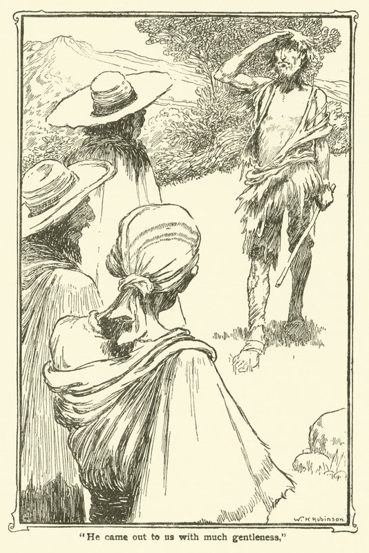 Illustrasjon for Don Quixote (litho) av William Heath Robinson