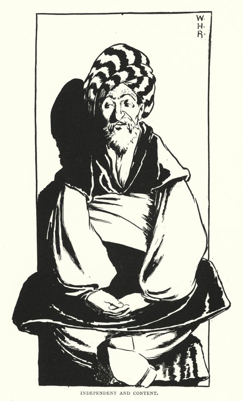 Uavhengig og innholdsrik (gravering) av William Heath Robinson
