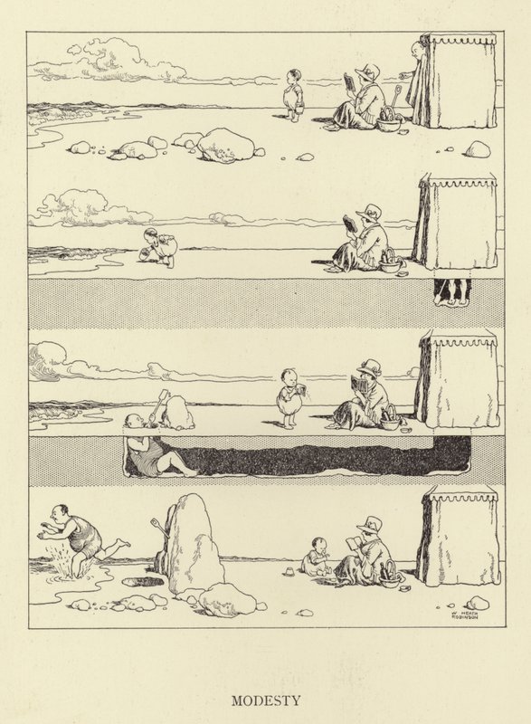Beskjedenhet av William Heath Robinson
