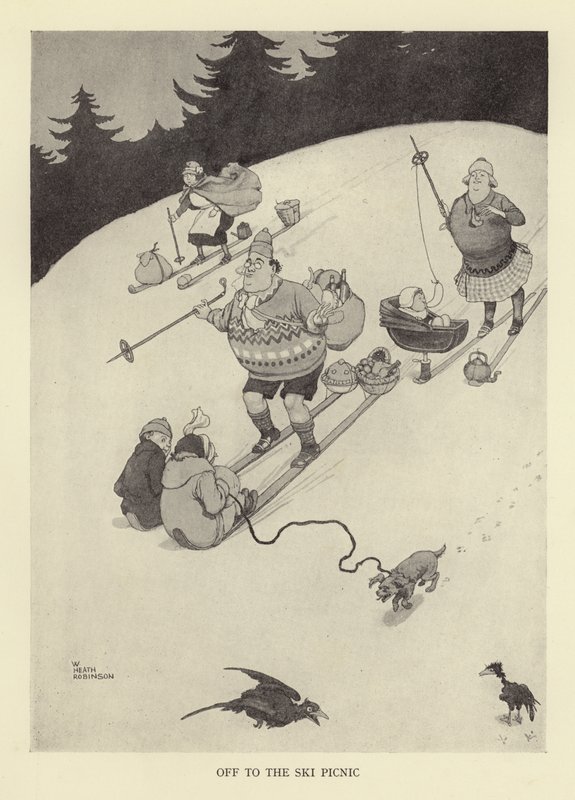 Ut på skipiknik av William Heath Robinson