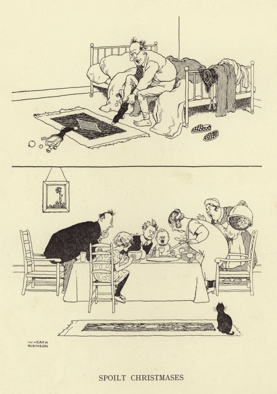 Bortskjemte juler av William Heath Robinson