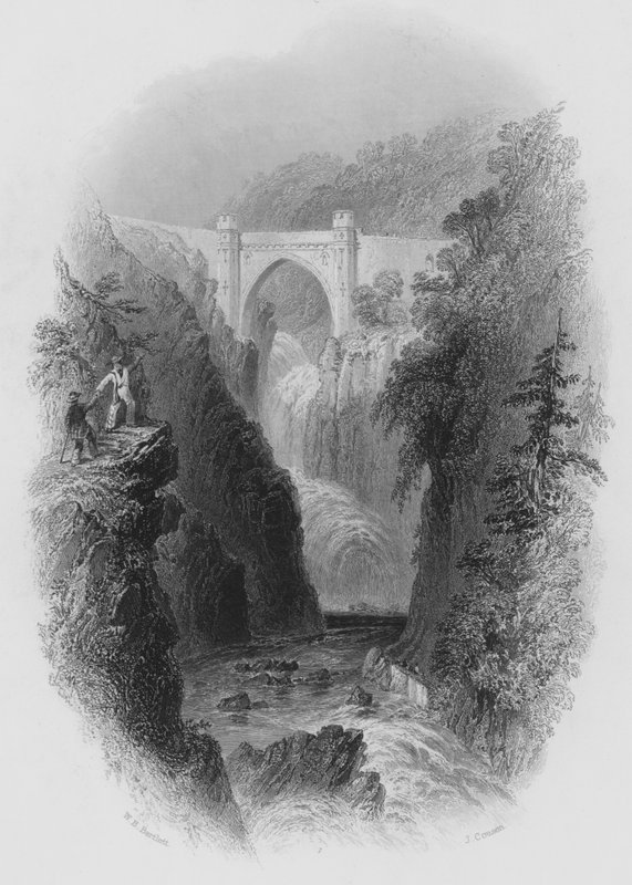 Phoul a Phuca (gravering) av William Henry (after) Bartlett