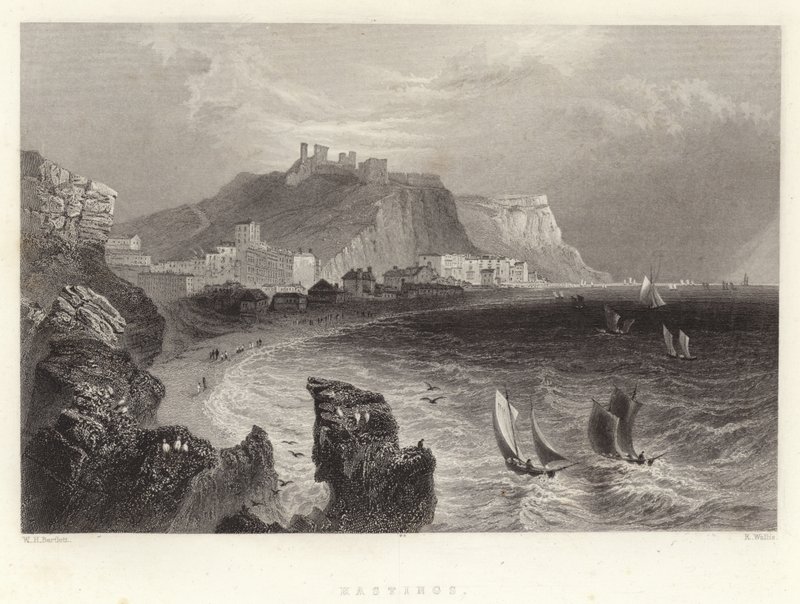 Hastings av William Henry Bartlett