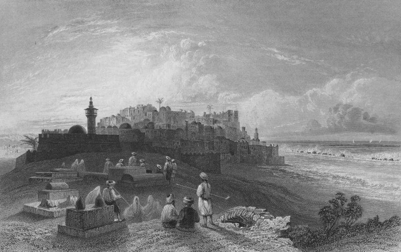 Jaffa, den gamle Joppa av William Henry Bartlett