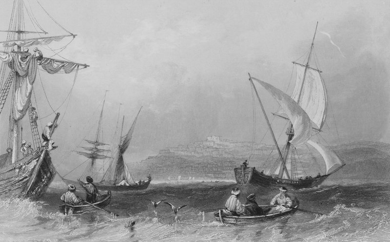 Joppa (gravering) av William Henry Bartlett