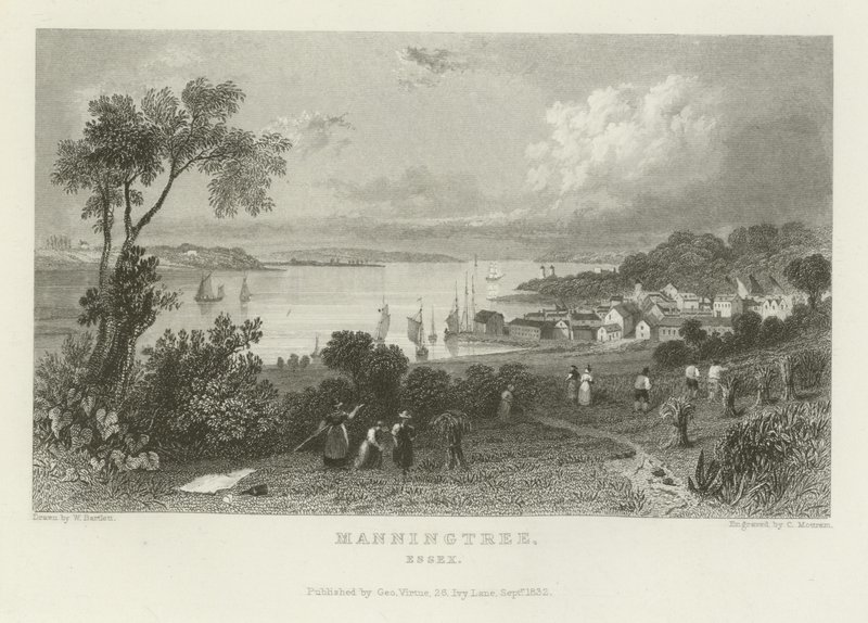 Manningtree, Essex av William Henry Bartlett