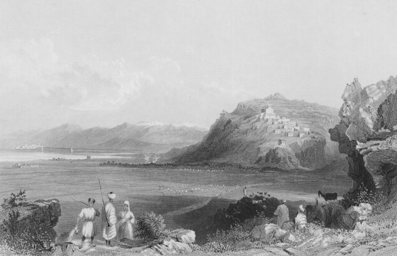 Zarephath eller Zarapha, den gamle Sarepta, en by i Sidon av William Henry Bartlett