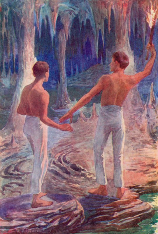 Vi ble slått dumme med de fantastiske gjenstandene som ble åpenbart for vårt blikk av William Henry Charles Groome