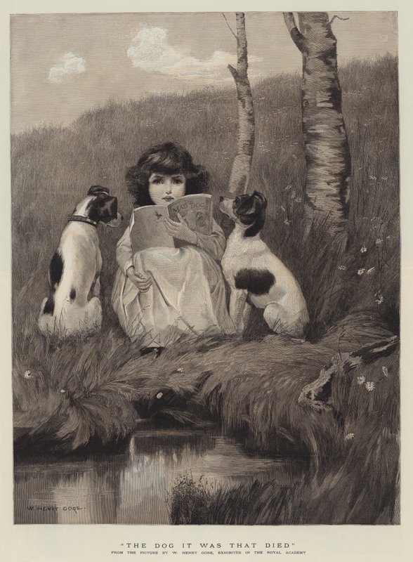 Hunden var det som døde av William Henry Gore