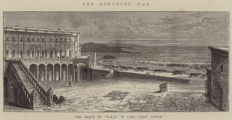 Ashantee-krigen, graven til L E L i Cape Coast Castle av William Henry James Boot