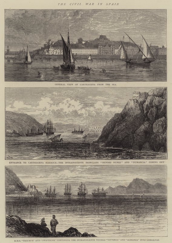 Borgerkrigen i Spania av William Henry James Boot