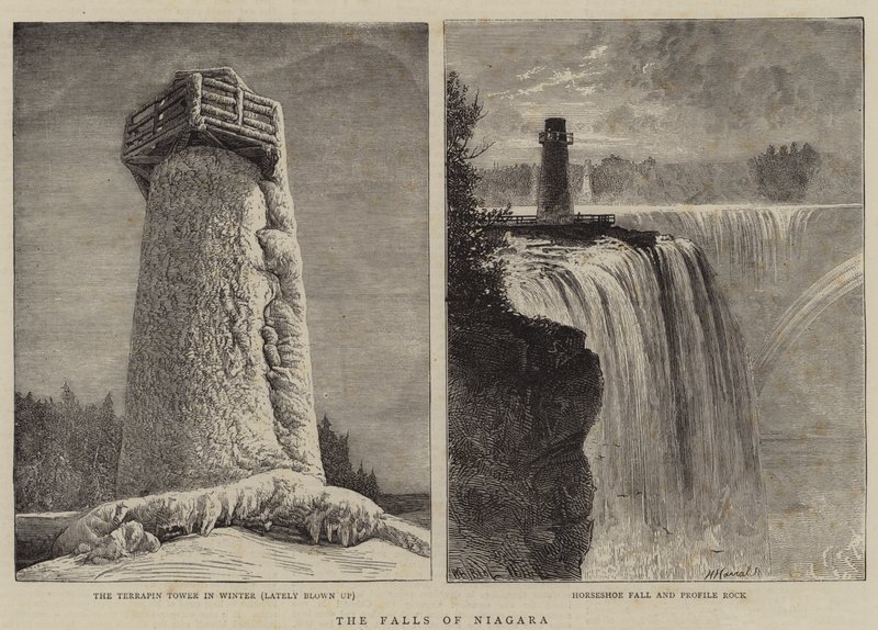 Fallene i Niagara av William Henry James Boot