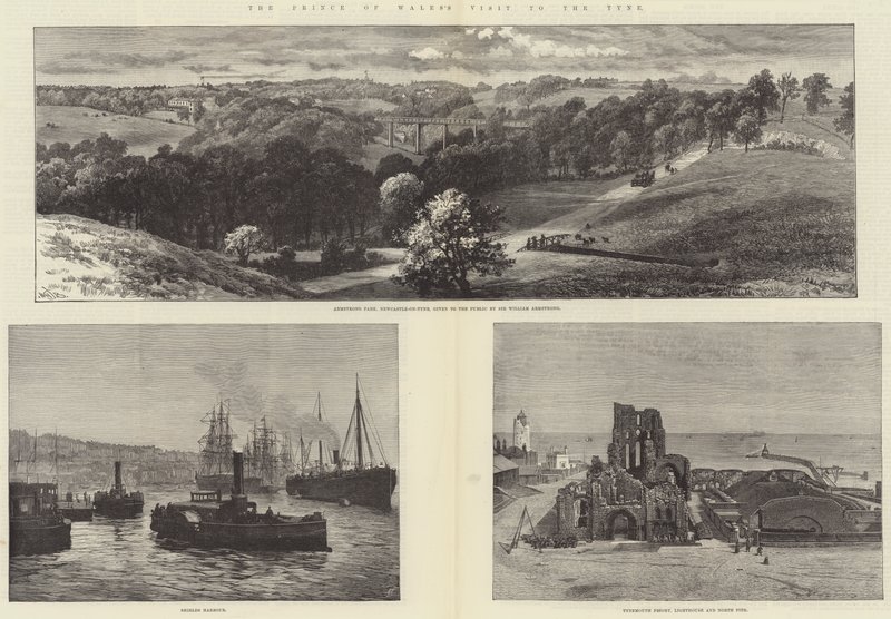 Prinsen av Wales besøk til Tyne av William Henry James Boot