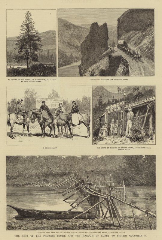 Besøket av prinsesse Louise og markisen av Lorne til British Columbia, II av William Henry James Boot