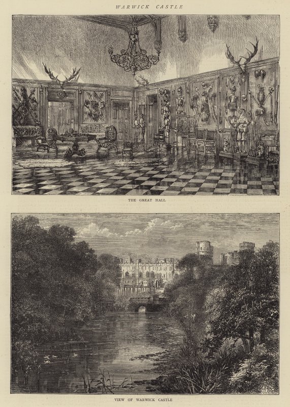 Warwick Castle av William Henry James Boot
