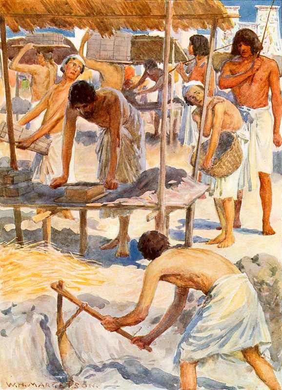Den egyptiske slaveriet av William Henry Margetson