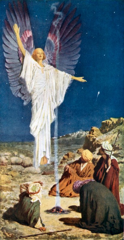 Den første Noel av William Henry Margetson