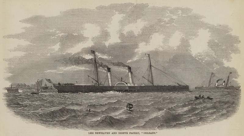 The Newhaven and Dieppe Packet, Orleans av William Henry Prior