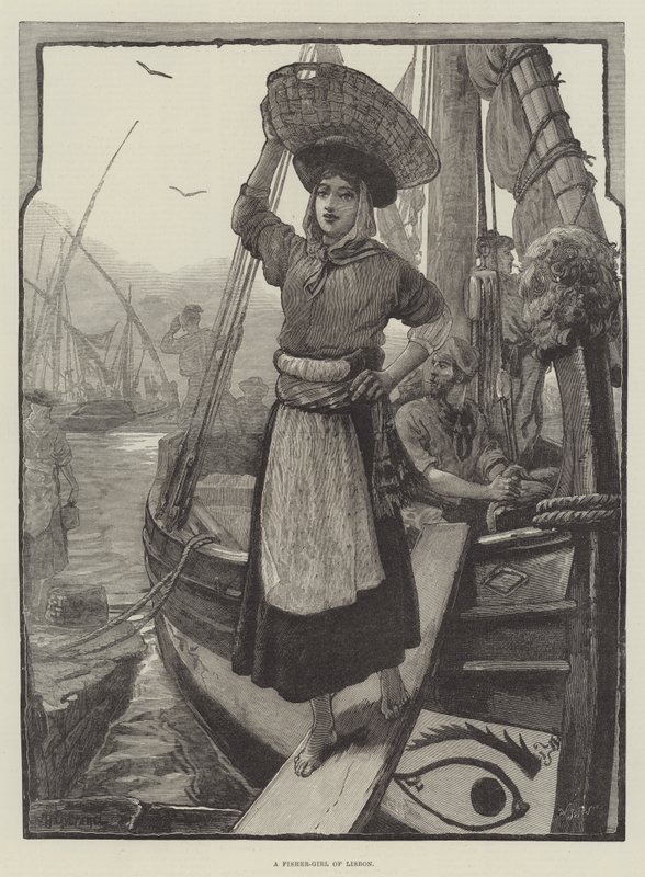 En fiskerjente fra Lisboa av William Heysham Overend