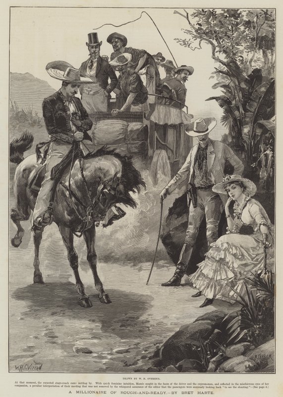 A Millionaire of Rough-and-Ready, av Bret Harte av William Heysham Overend
