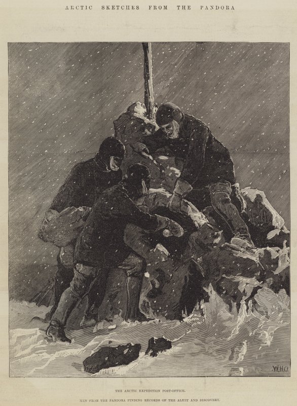 Arktiske skisser fra Pandora av William Heysham Overend