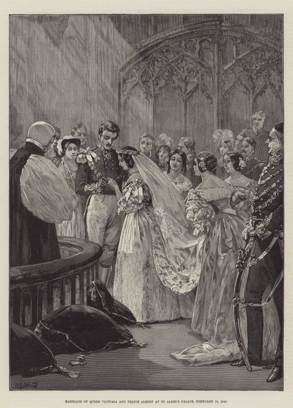 Ekteskap med dronning Victoria og prins Albert ved St James