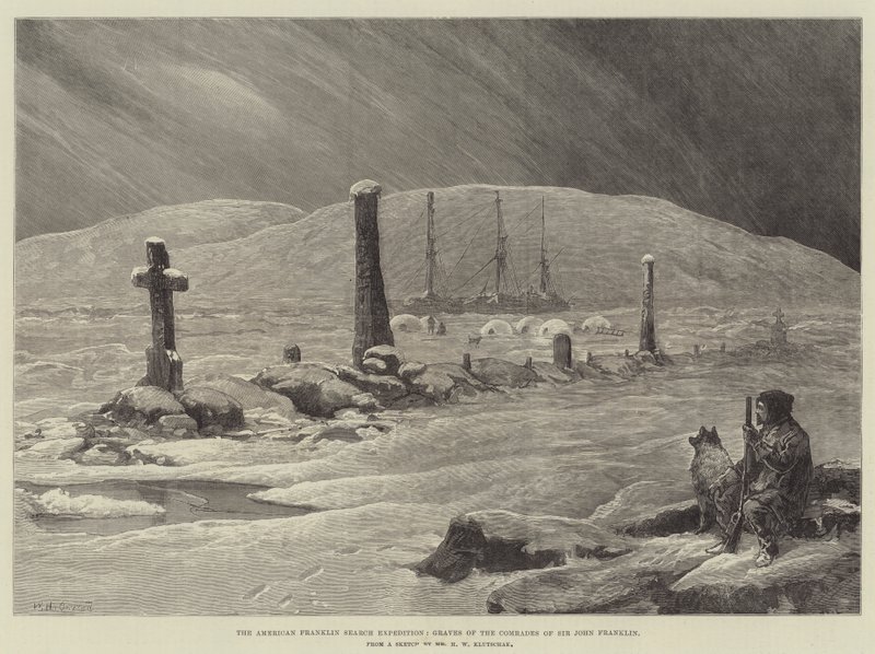 Den amerikanske Franklin-søkeekspedisjonen, Graves of the Comrades of Sir John Franklin av William Heysham Overend