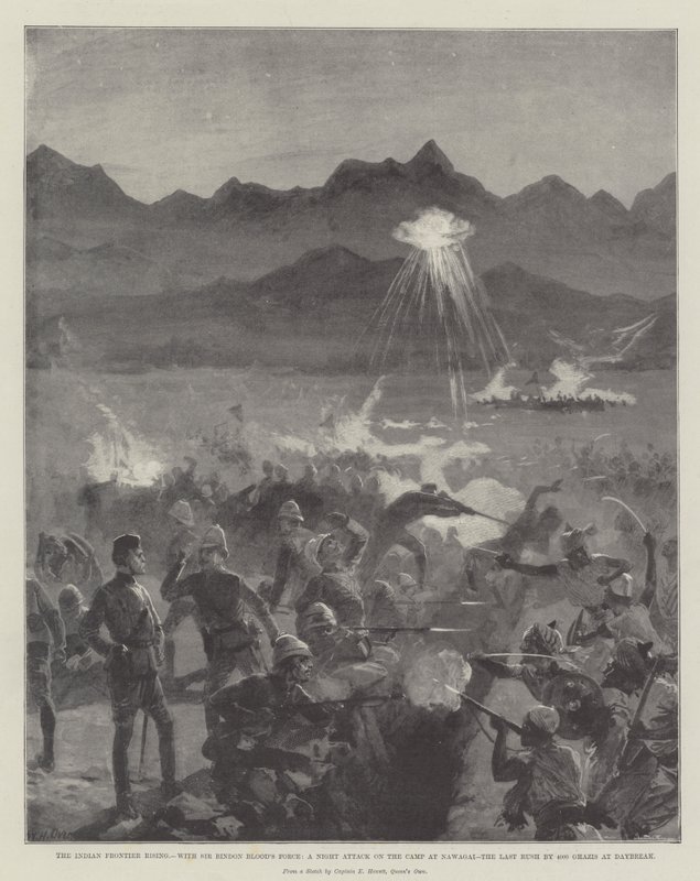 The Indian Frontier Rising, med Sir Bindon Blood