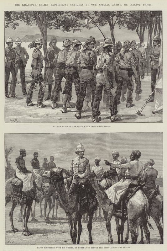 Khartoum hjelpeekspedisjon av William Heysham Overend