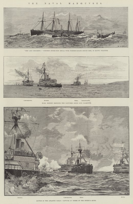 Sjømanøvrene av William Heysham Overend