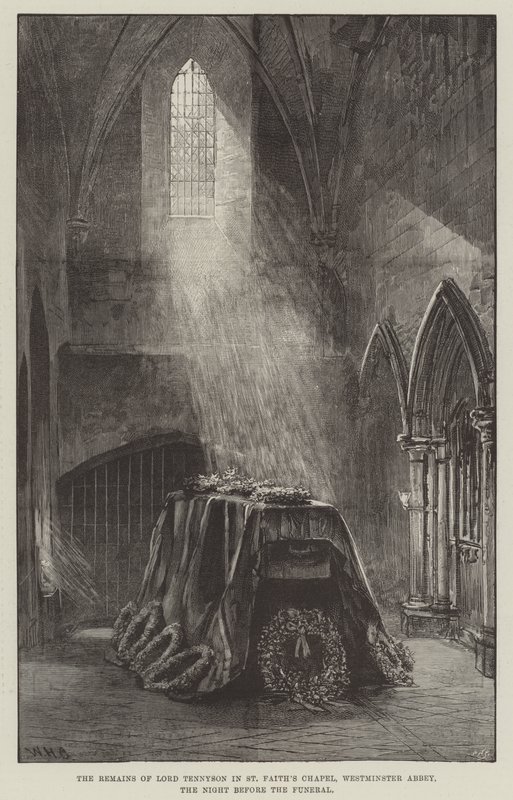 The Remains of Lord Tennyson i St Faith