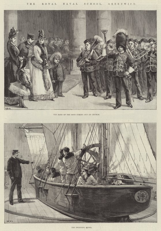 Royal Naval School, Greenwich av William Heysham Overend