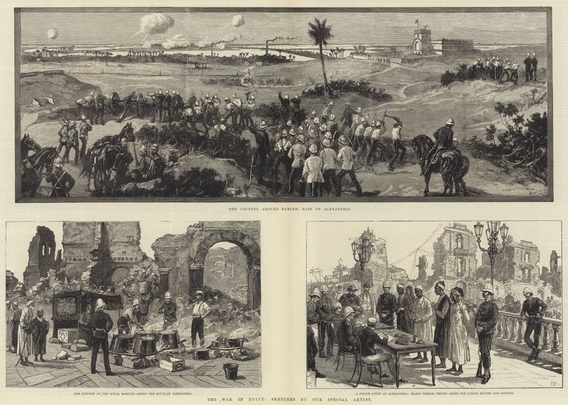 Krigen i Egypt av William Heysham Overend