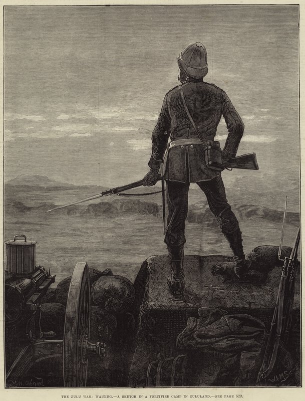 Zulu-krigen, venter av William Heysham Overend