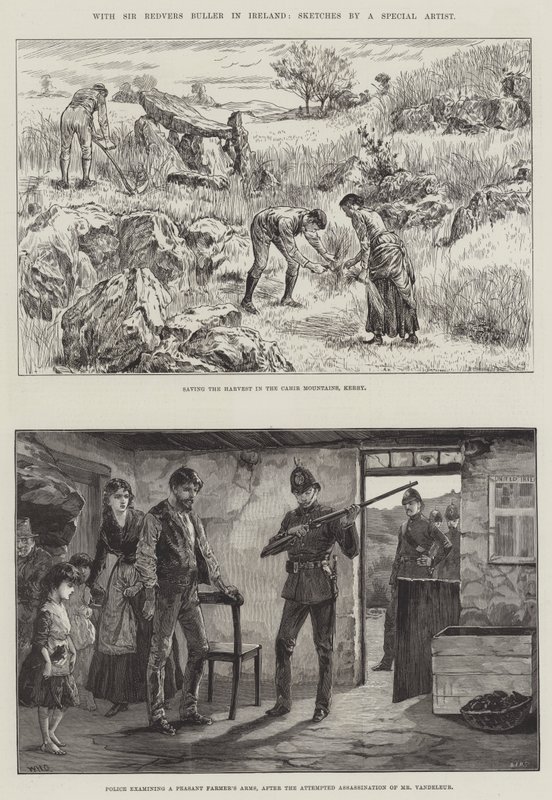Med Sir Redvers Buller i Irland av William Heysham Overend