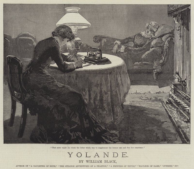 Yolande, av William Black av William Heysham Overend