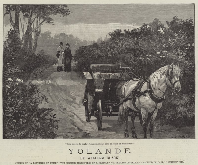 Yolande, av William Black av William Heysham Overend