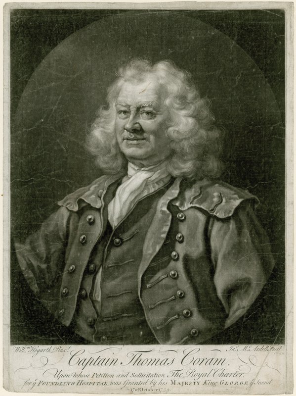 Kaptein Thomas av William Hogarth
