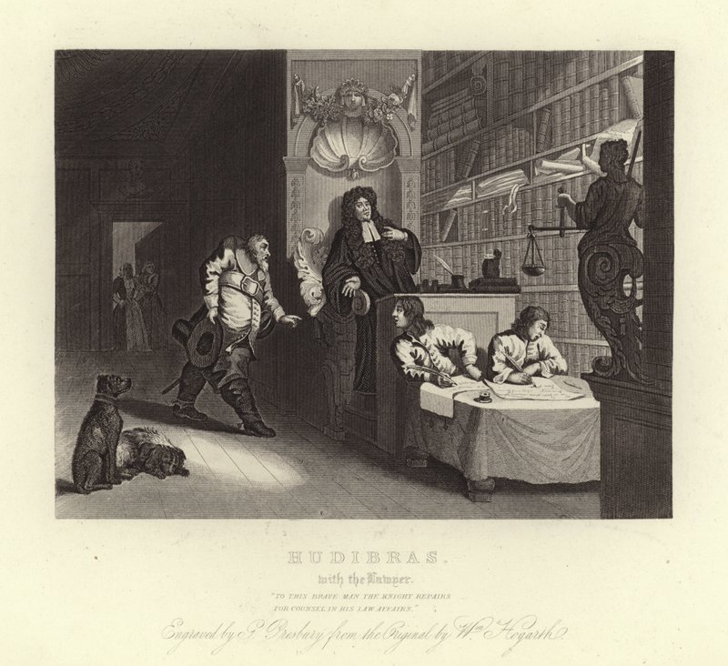 Hudibras av Samuel Butler av William Hogarth