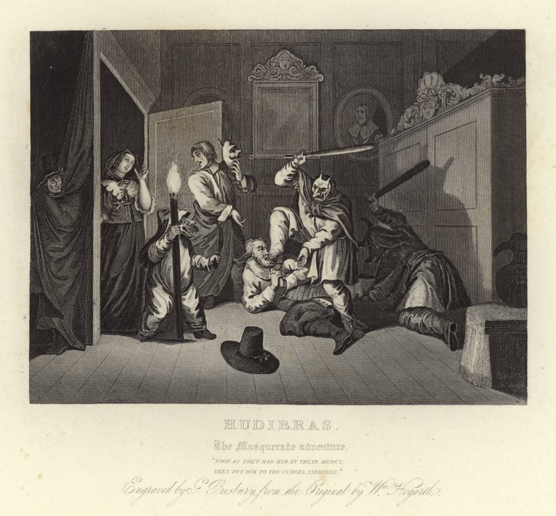 Hudibras av Samuel Butler av William Hogarth